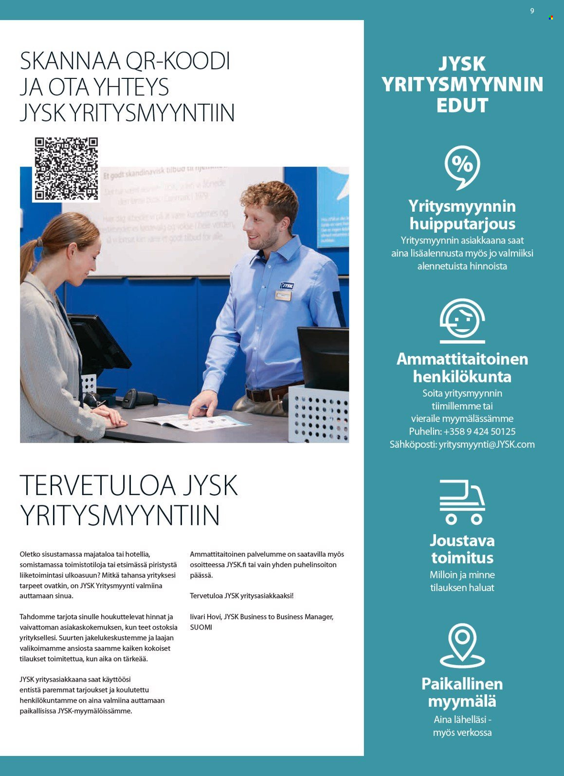 JYSK tarjouslehti  - 04.03.2024 - 07.04.2024.