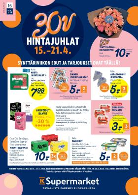 K-Supermarket - HINTAJUHLAT