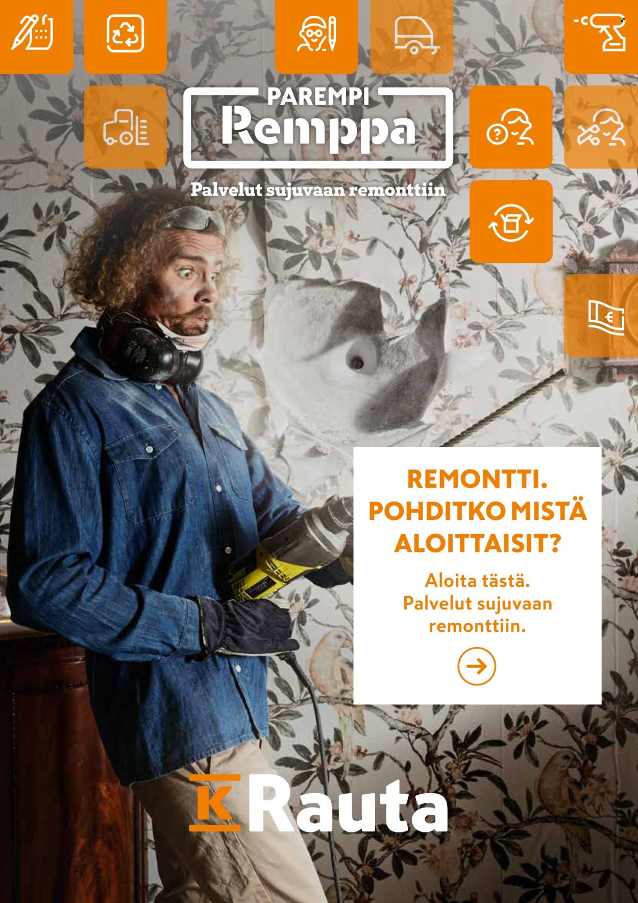 K-Rauta tarjouslehti .
