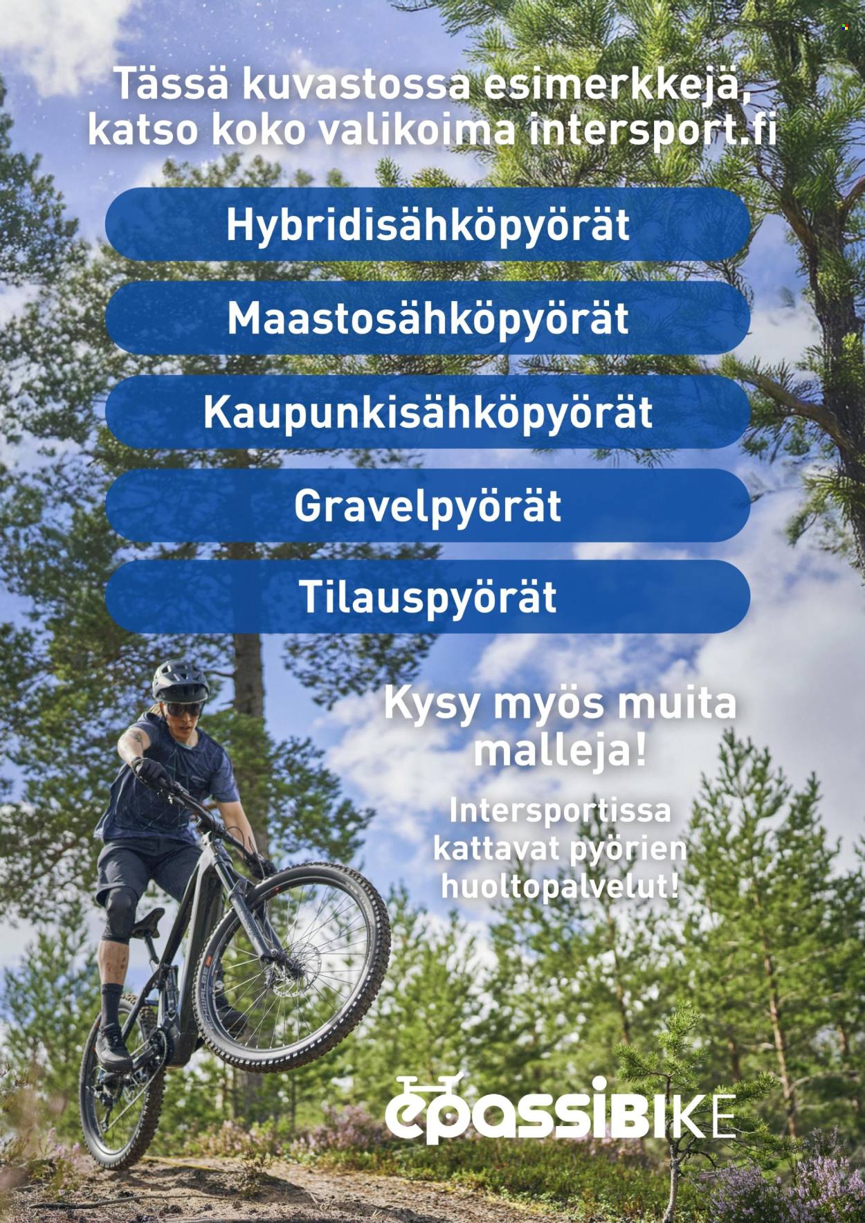 Intersport tarjouslehti .
