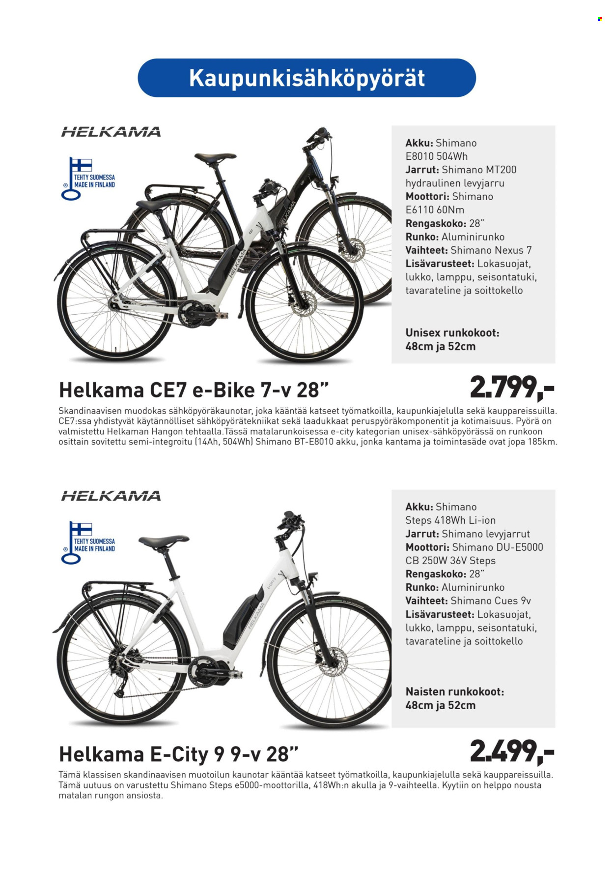 Intersport tarjouslehti .