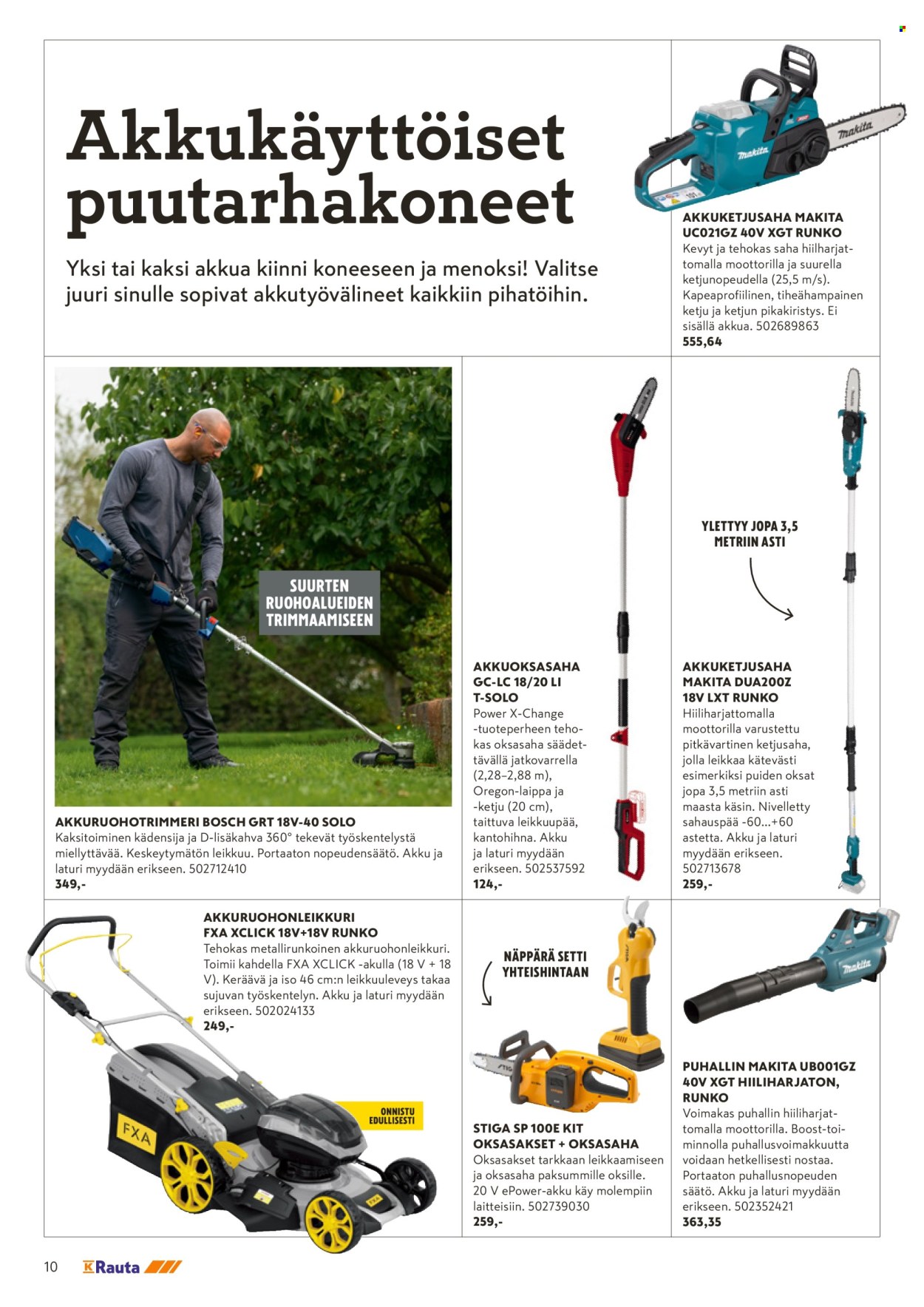 K-Rauta tarjouslehti .