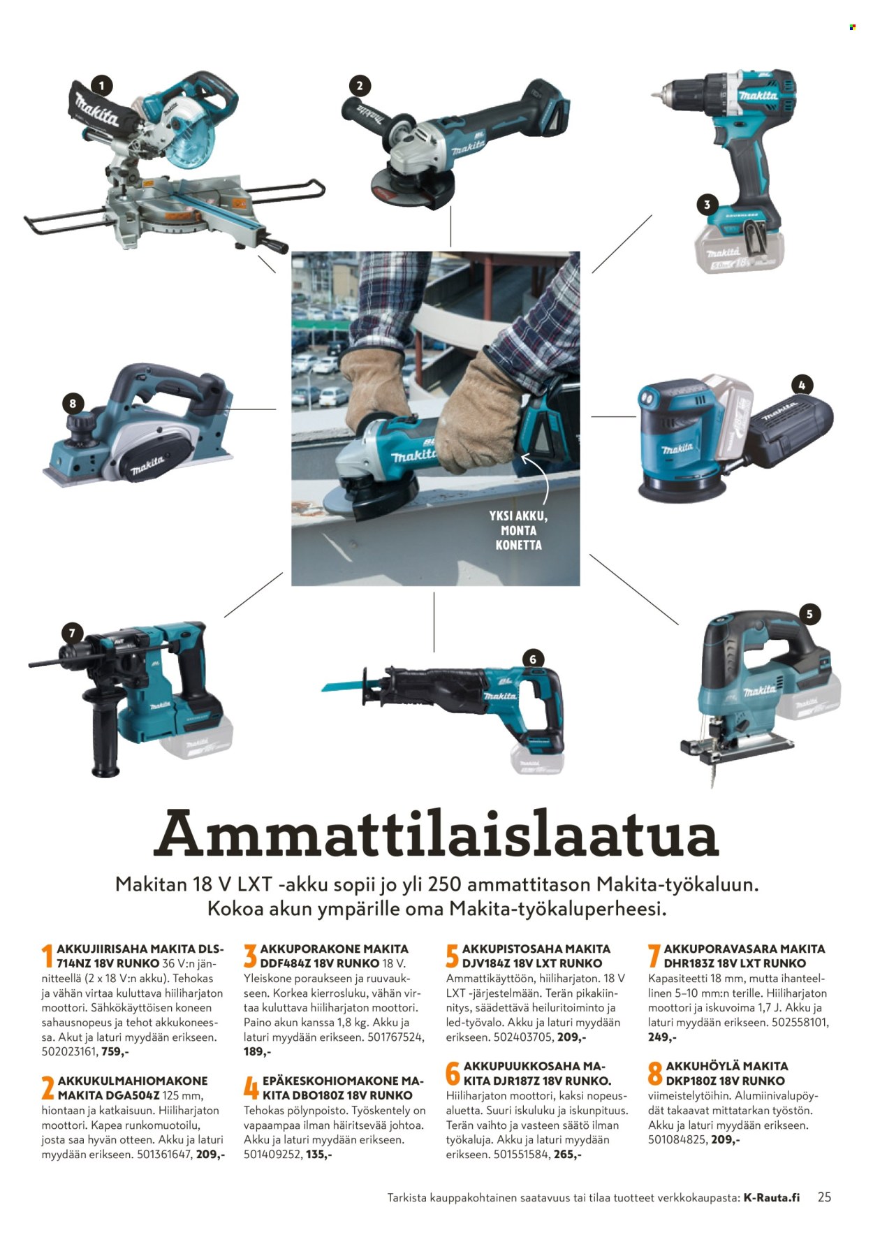 K-Rauta tarjouslehti .