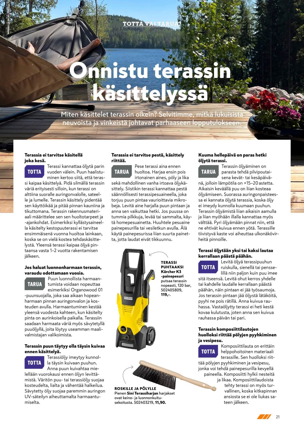 K-Rauta tarjouslehti .