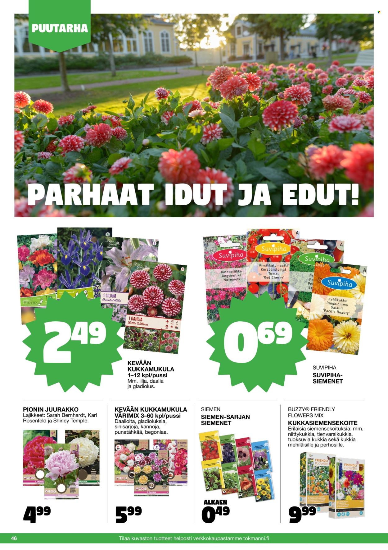 Tokmanni tarjouslehti  - 07.04.2025 - 13.07.2025.