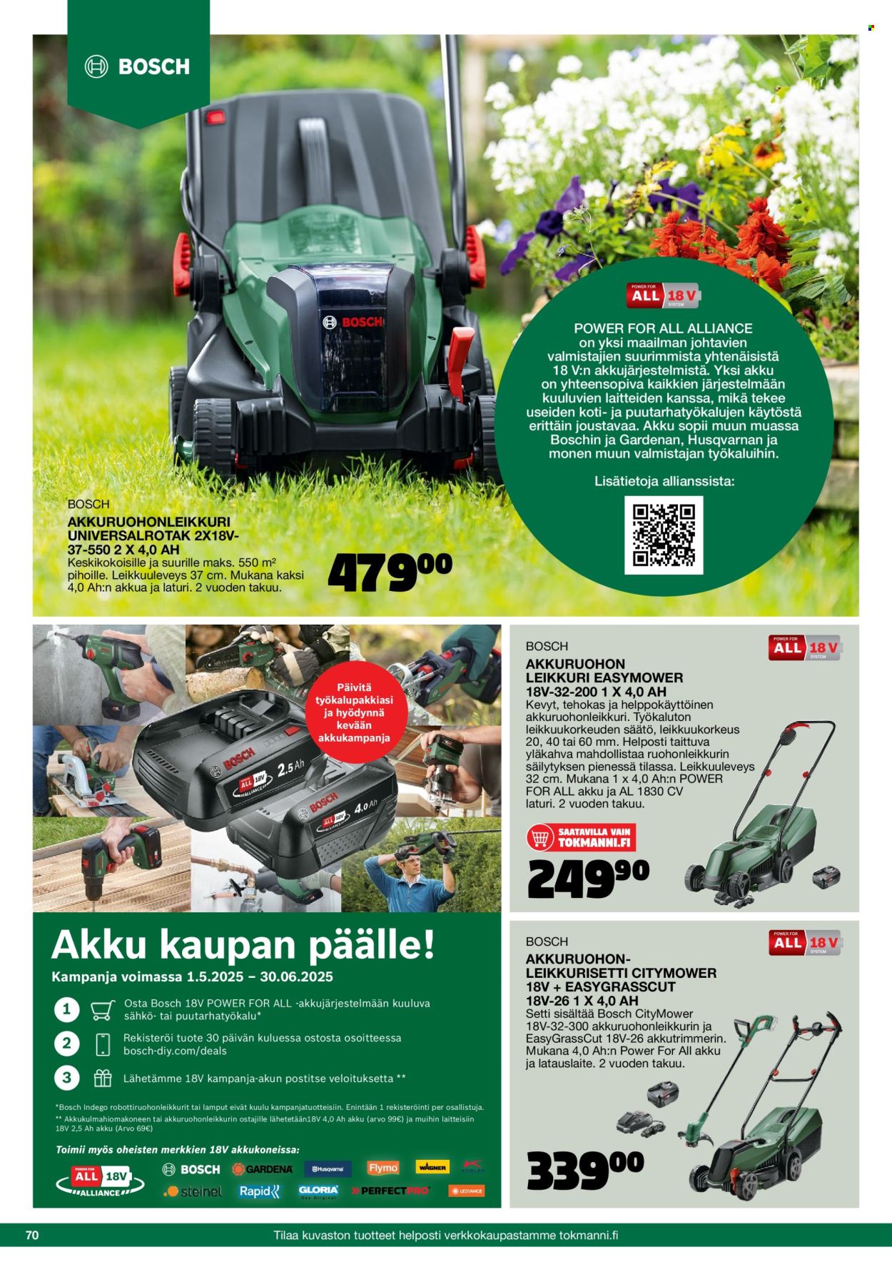 Tokmanni tarjouslehti  - 07.04.2025 - 13.07.2025.