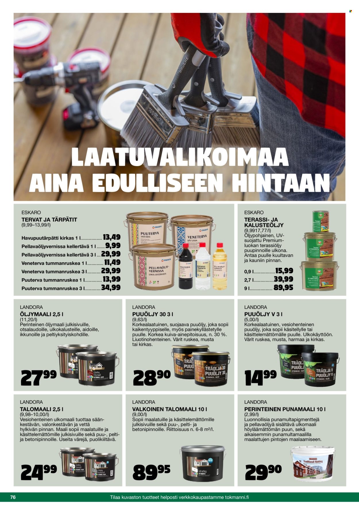 Tokmanni tarjouslehti  - 07.04.2025 - 13.07.2025.