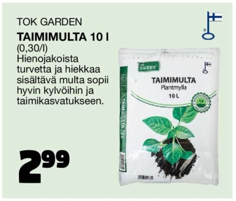 TOK GARDEN TAIMIMULTA 10 l
