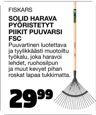Fiskars Solid Harava
