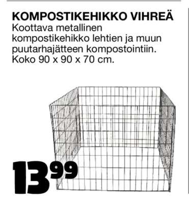KOMPOSTIKEHIKKO VIHREÄ