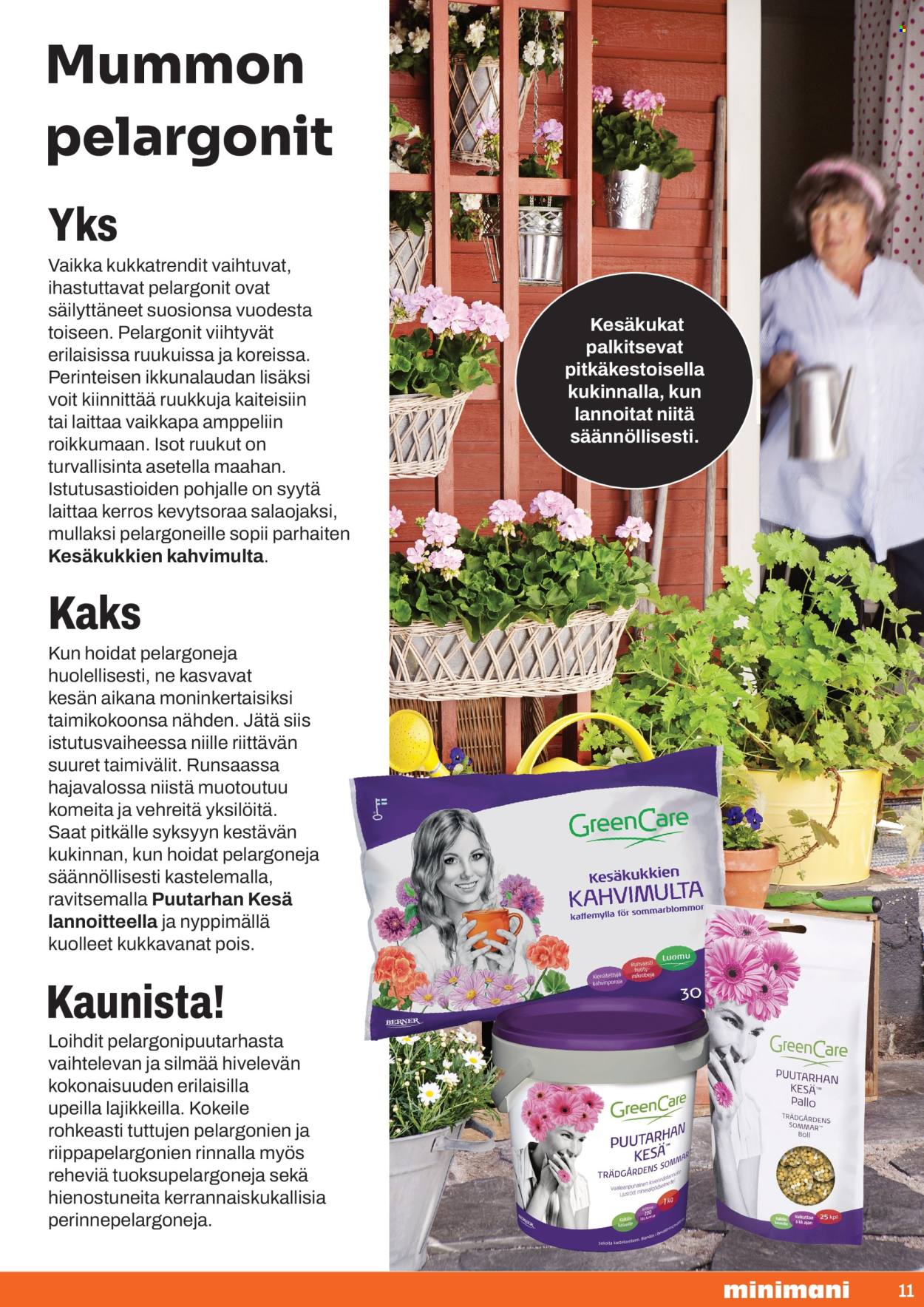 Minimani tarjouslehti .