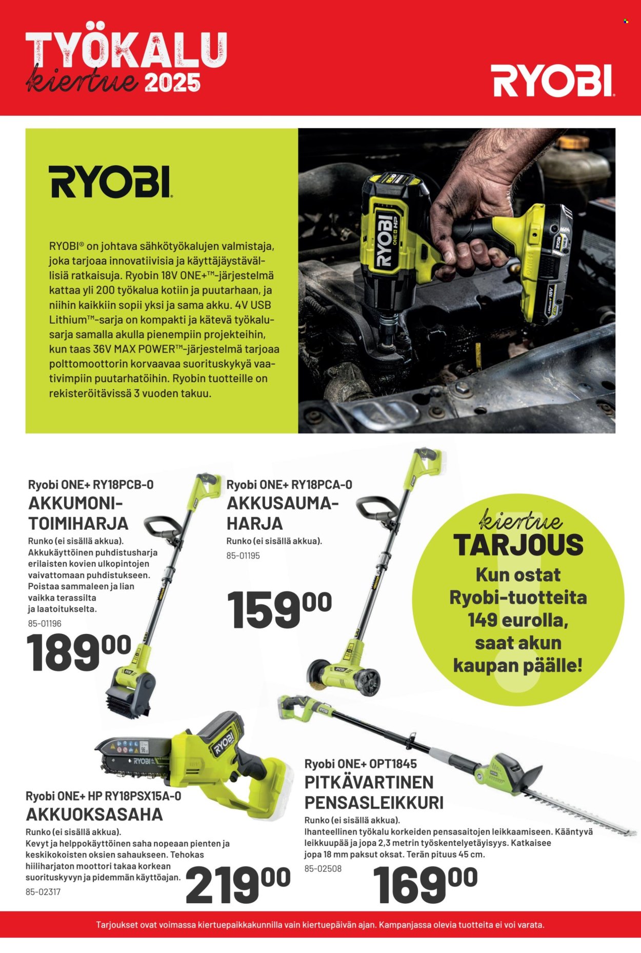Motonet tarjouslehti  - 24.04.2025 - 18.06.2025.