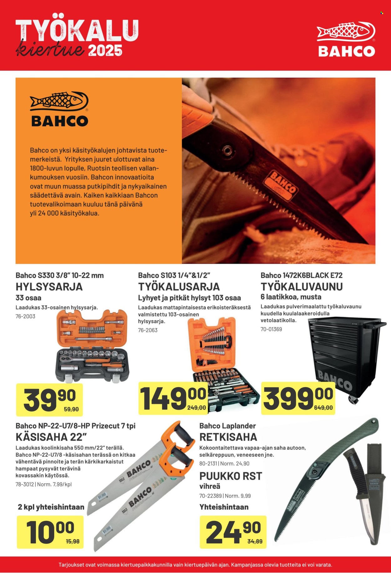 Motonet tarjouslehti  - 24.04.2025 - 18.06.2025.