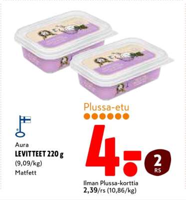 Aura LEVITTEET 220 g