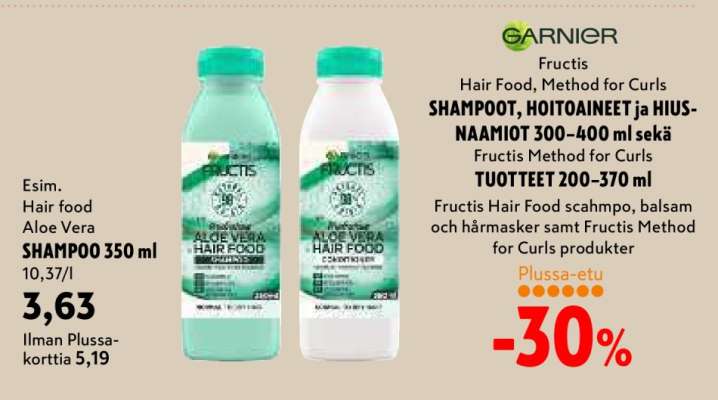 Esim. Hair food Aloe Vera SHAMPOO 350 ml