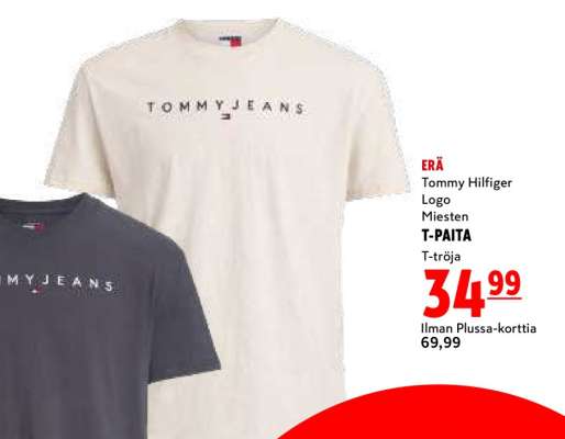 Tommy Hilfiger Logo Miesten T-PAITA