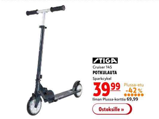 STIGA Cruiser 145 POTKULAUTA