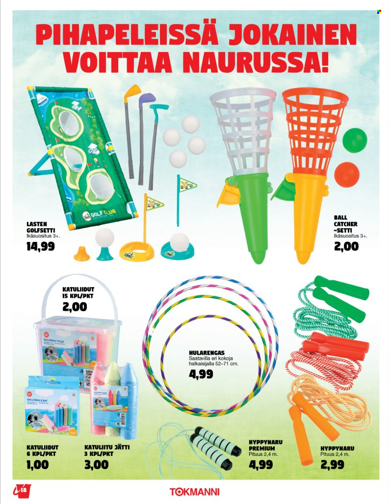 Tokmanni tarjouslehti  - 28.04.2025 - 03.08.2025.
