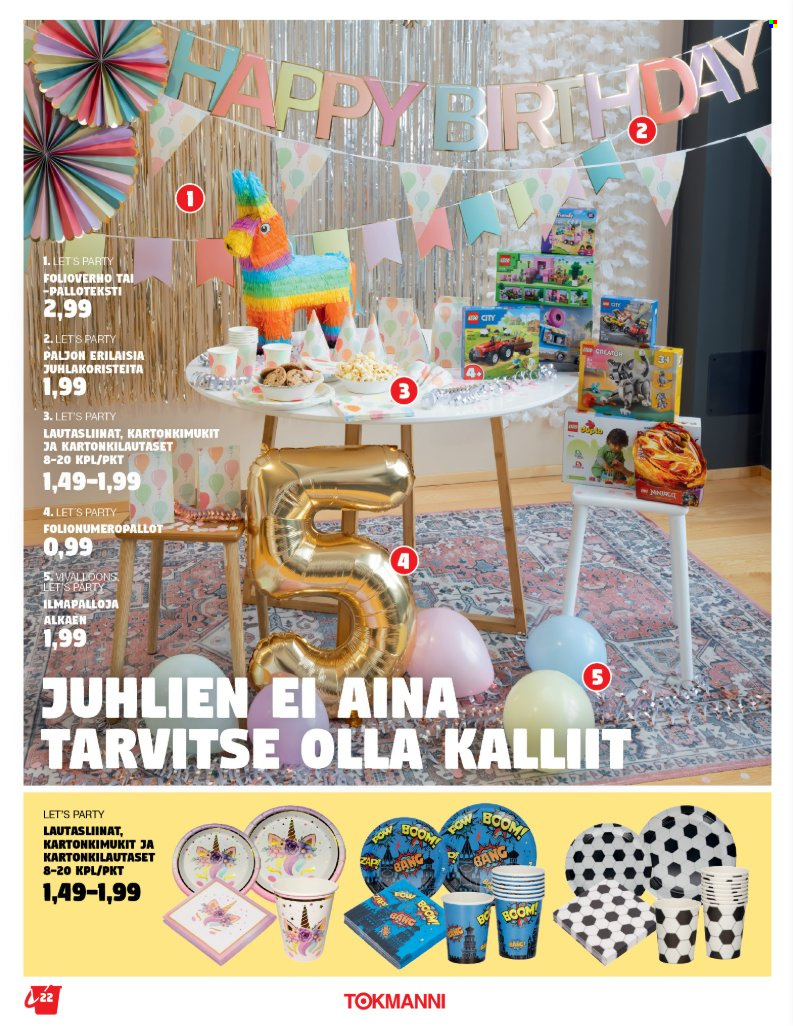 Tokmanni tarjouslehti  - 28.04.2025 - 03.08.2025.