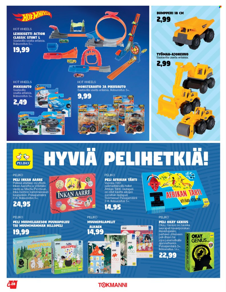 Tokmanni tarjouslehti  - 28.04.2025 - 03.08.2025.