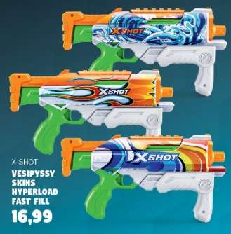 X-Shot Vesipyssy Skins Hyperload Fast Fill