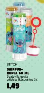 STITCH Saippuakupla 60 ml