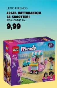 LEGO Friends 42643 Hattarakojun ja skootteri