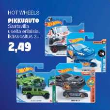 HOT WHEELS PIKKUAUTO