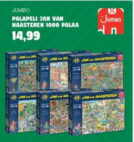 PALAPELI JAN VAN HAASTEREN 1000 PALAA