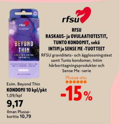 KONDOMI 10 kpl/pkt