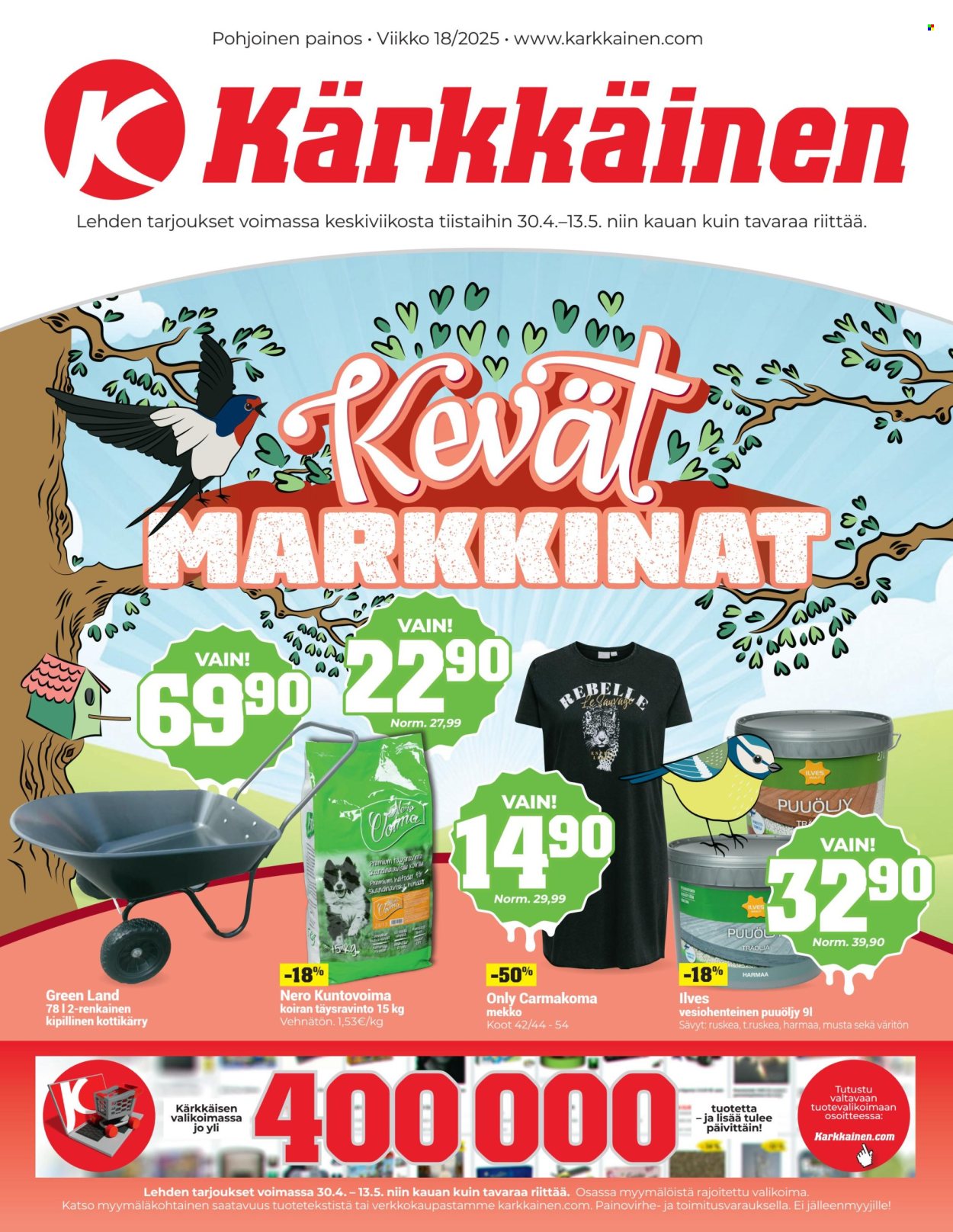 Kärkkäinen tarjouslehti  - 30.04.2025 - 13.05.2025.