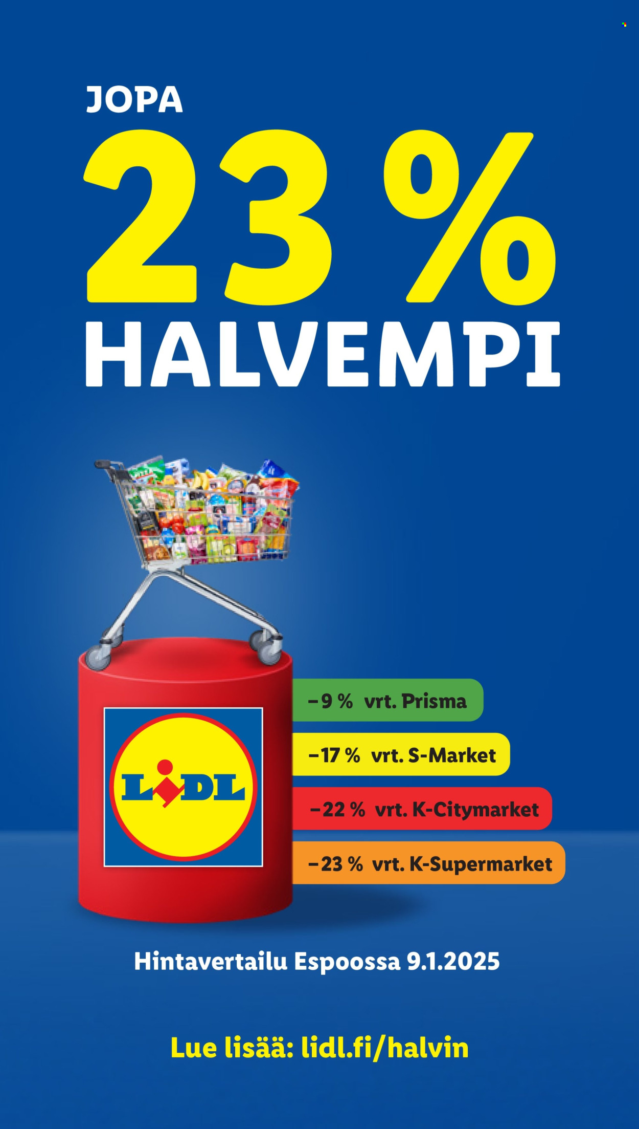Lidl tarjouslehti  - 08.05.2025 - 14.05.2025.