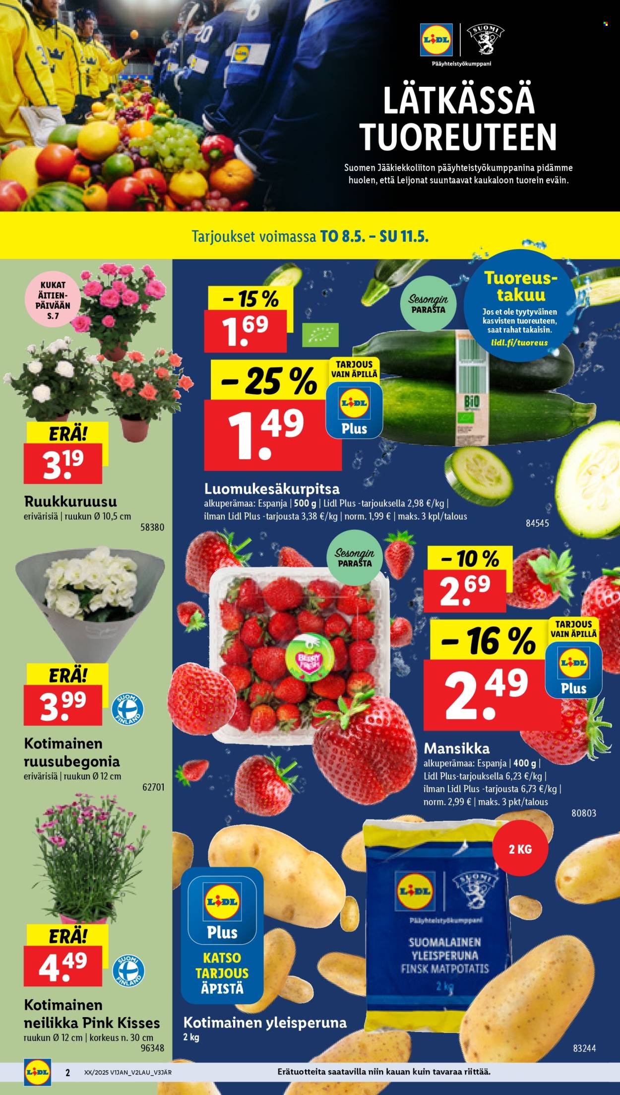 Lidl tarjouslehti  - 08.05.2025 - 14.05.2025.