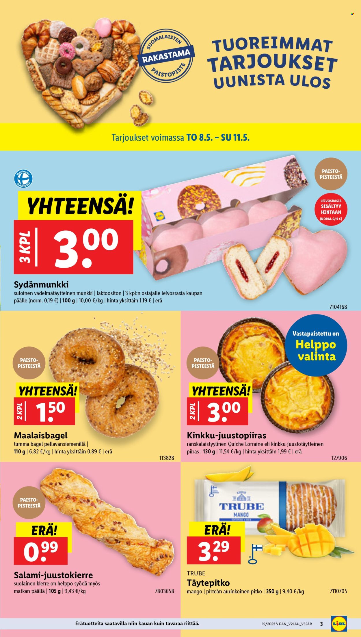 Lidl tarjouslehti  - 08.05.2025 - 14.05.2025.