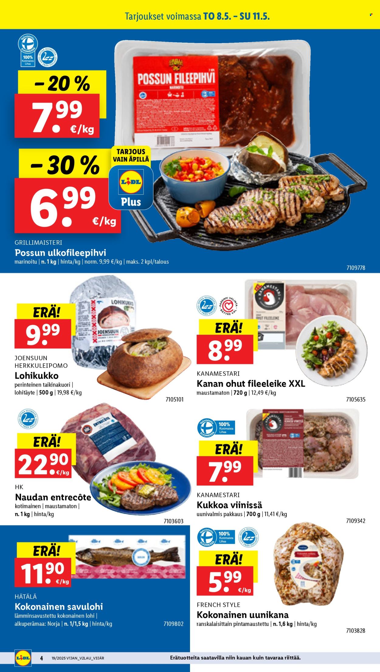 Lidl tarjouslehti  - 08.05.2025 - 14.05.2025.