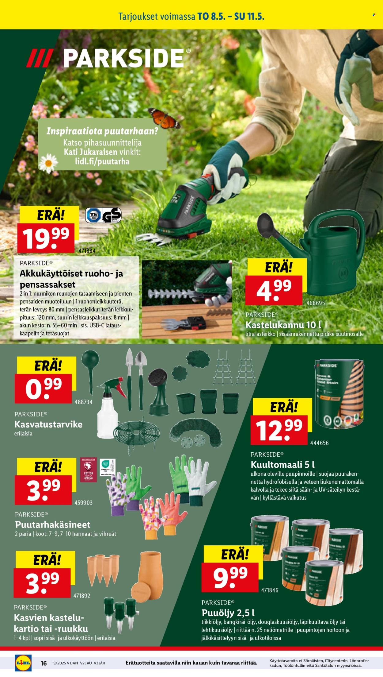 Lidl tarjouslehti  - 08.05.2025 - 14.05.2025.