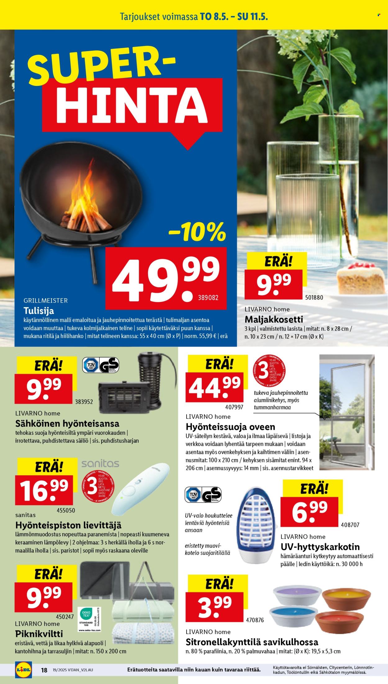 Lidl tarjouslehti  - 08.05.2025 - 14.05.2025.