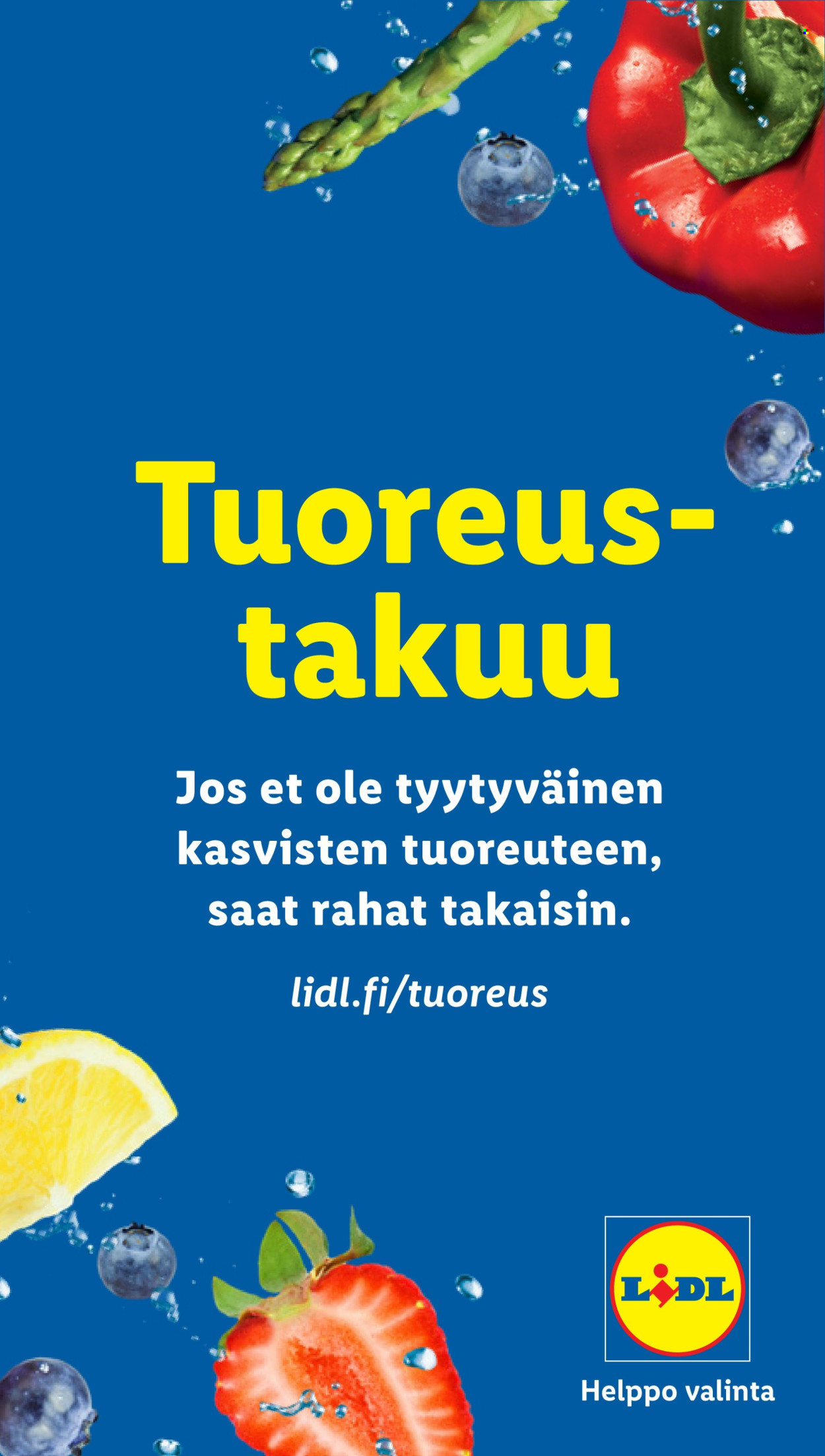 Lidl tarjouslehti  - 08.05.2025 - 14.05.2025.