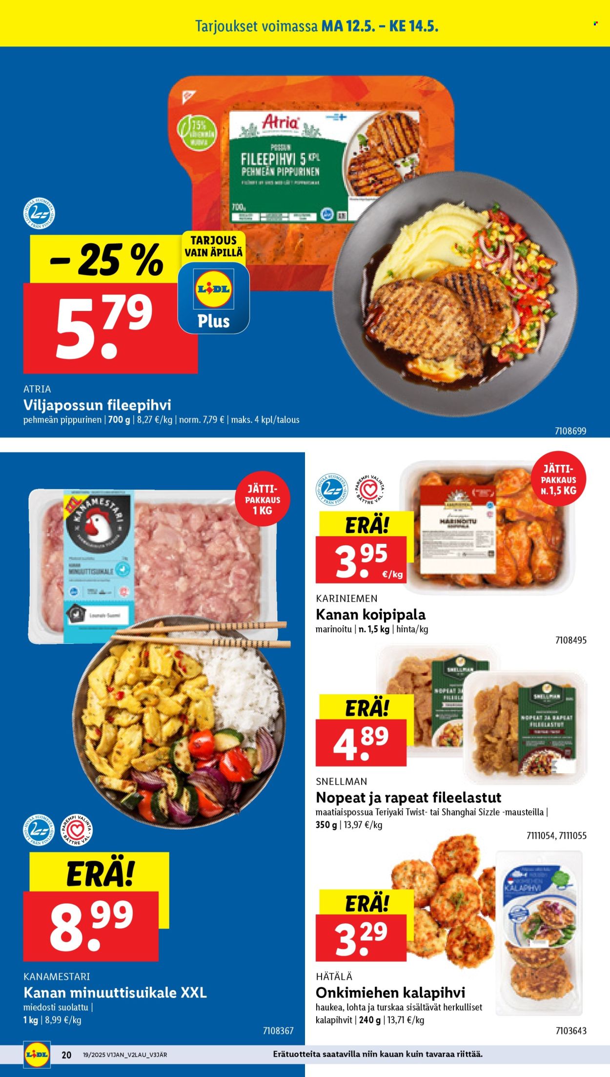 Lidl tarjouslehti  - 08.05.2025 - 14.05.2025.