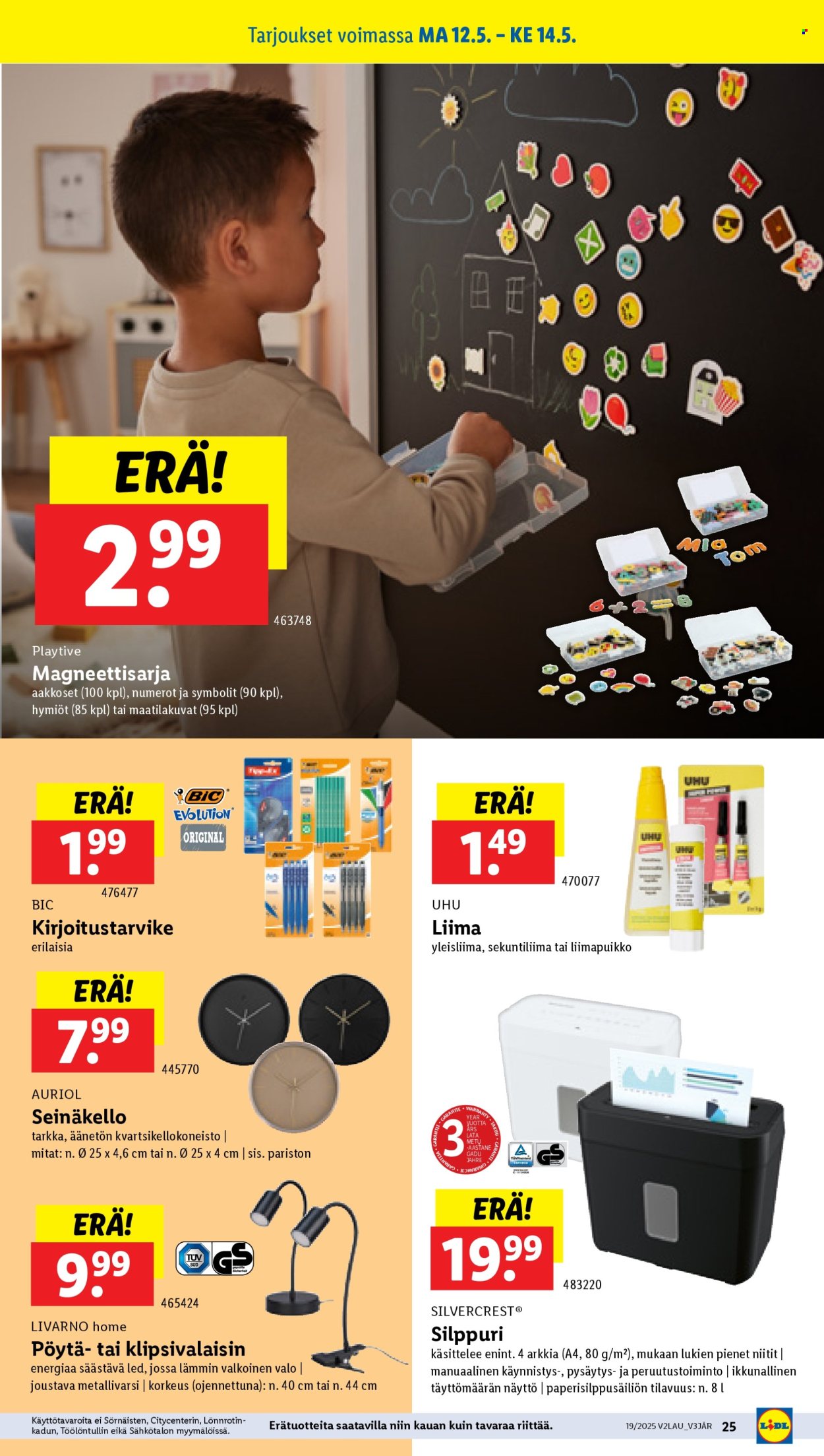 Lidl tarjouslehti  - 08.05.2025 - 14.05.2025.