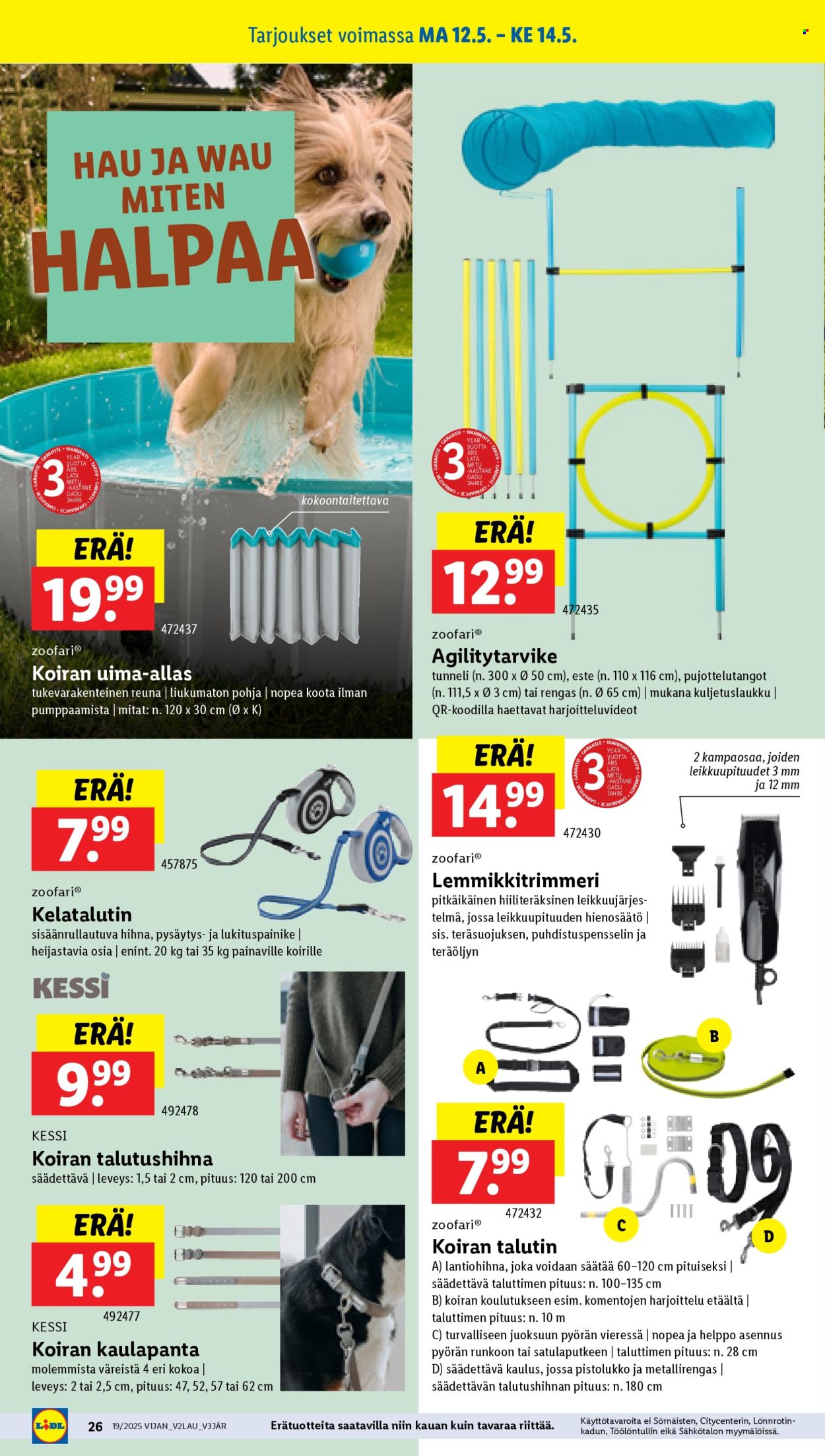 Lidl tarjouslehti  - 08.05.2025 - 14.05.2025.