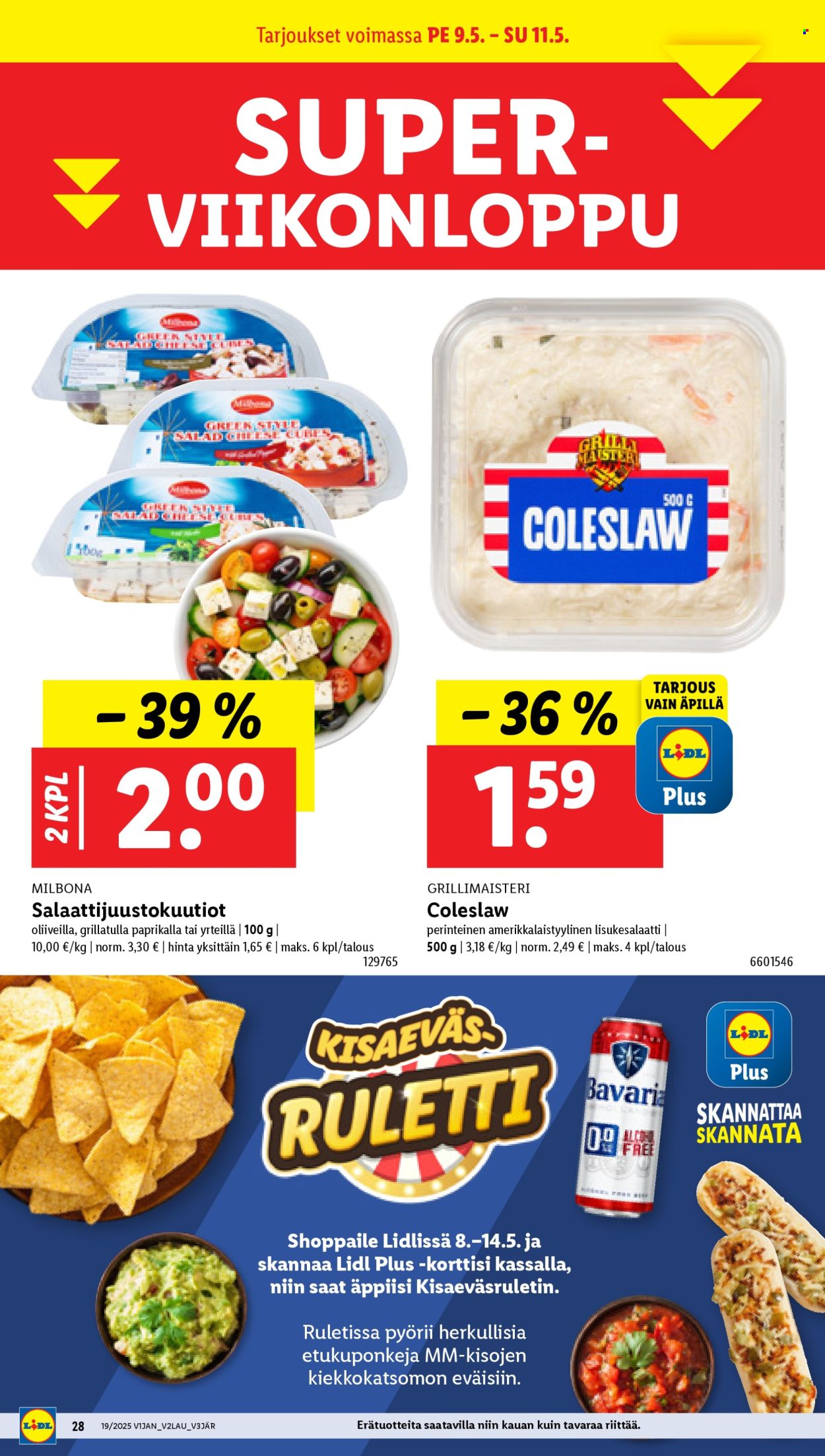 Lidl tarjouslehti  - 08.05.2025 - 14.05.2025.