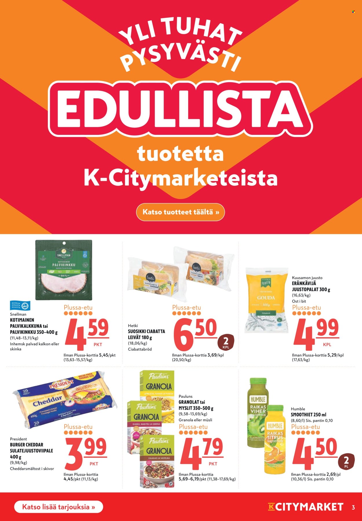 K-citymarket tarjouslehti  - 05.05.2025 - 14.05.2025.