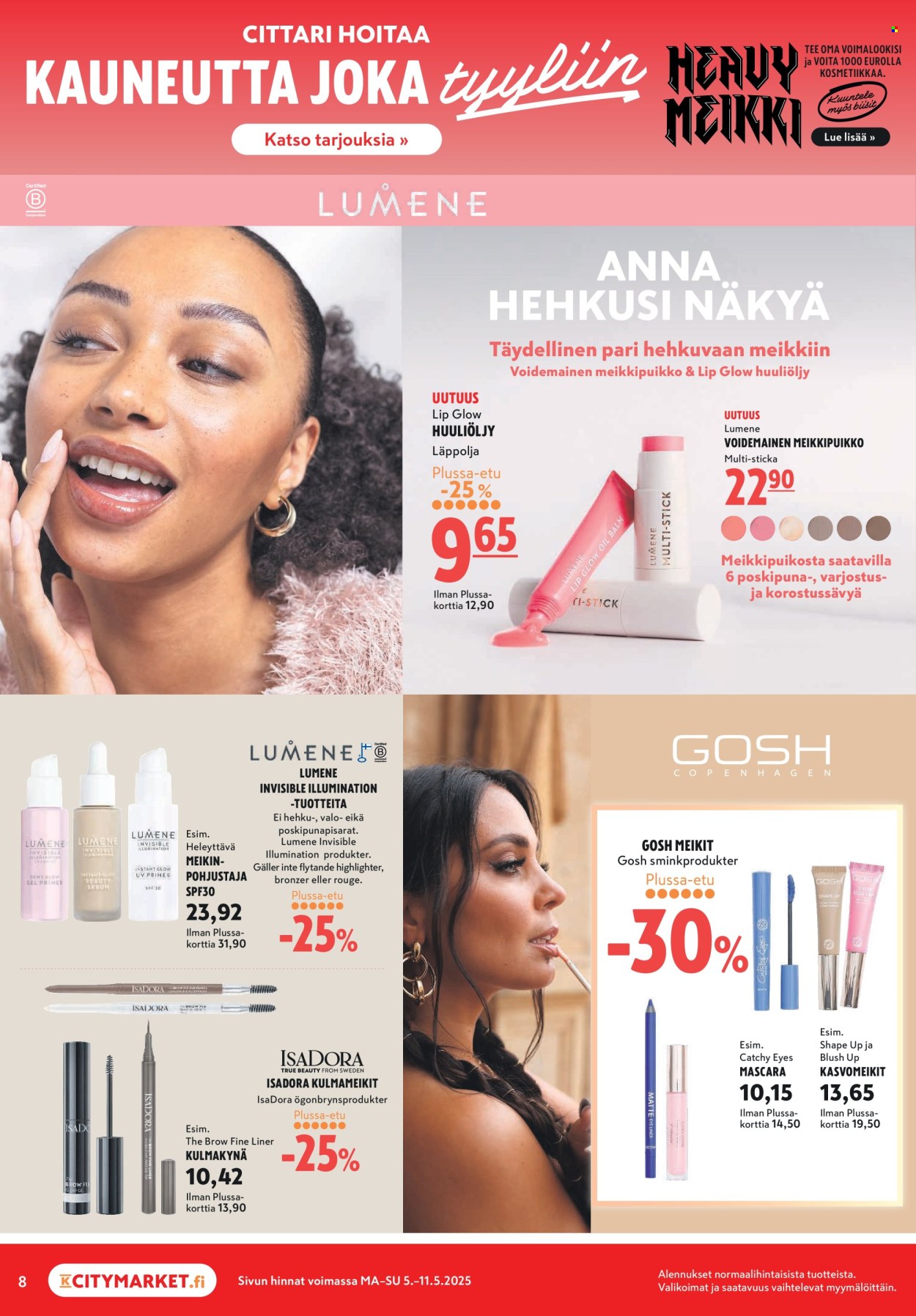 K-citymarket tarjouslehti  - 05.05.2025 - 14.05.2025.