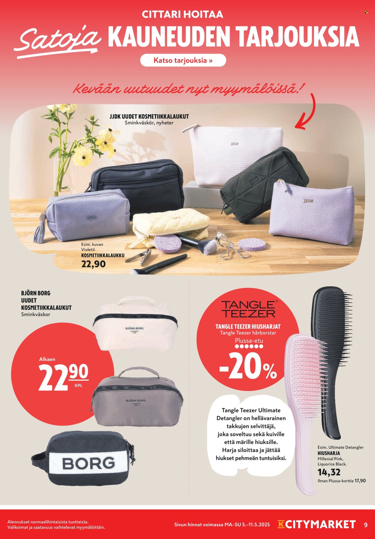 K-citymarket tarjouslehti  - 05.05.2025 - 14.05.2025.