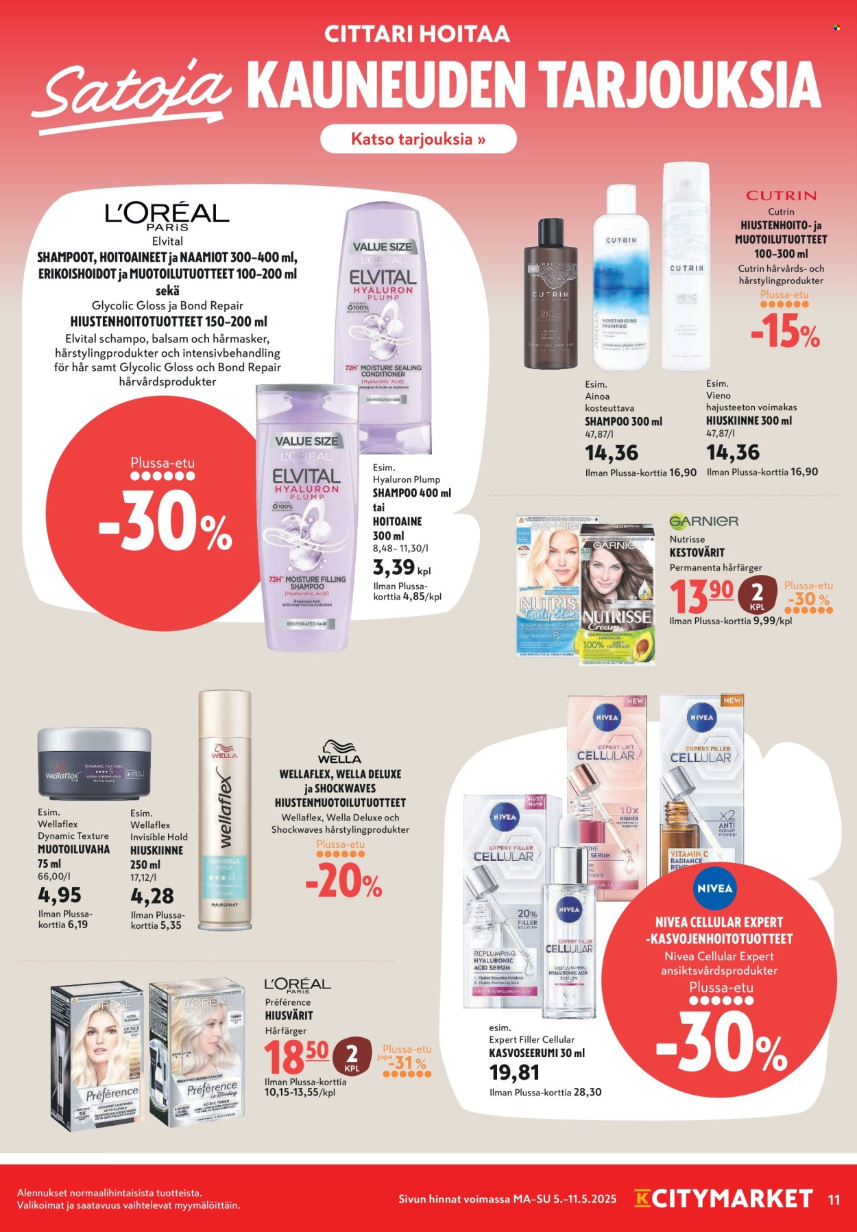K-citymarket tarjouslehti  - 05.05.2025 - 14.05.2025.