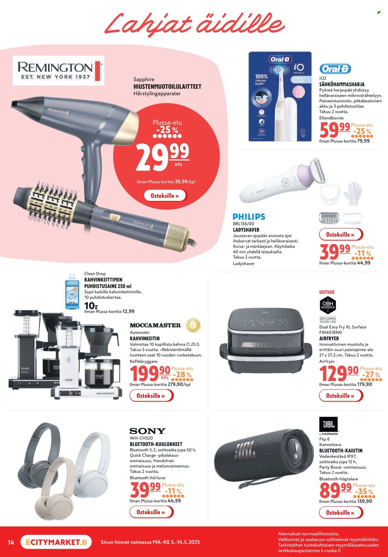 K-citymarket tarjouslehti  - 05.05.2025 - 14.05.2025.