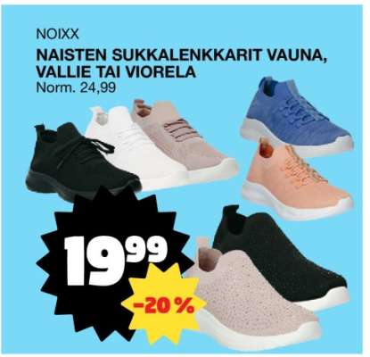 NOIXX Naisten Sukalenkkarit Vauna, Vallie tai Viorela