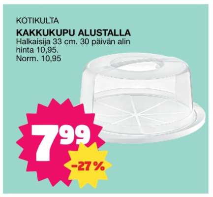KOTIKULTA KAKKUKUPU ALUSTALLA