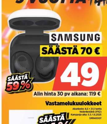 Samsung Vastamelukuulokkeet
